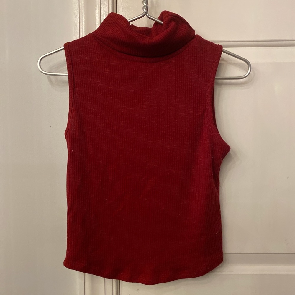 red turtleneck